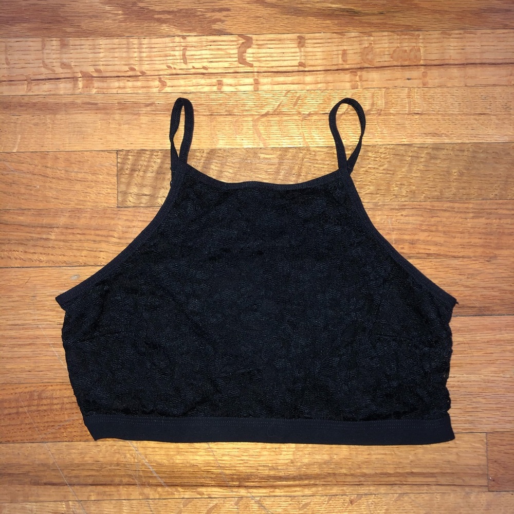 Lacey Black bralette/crop